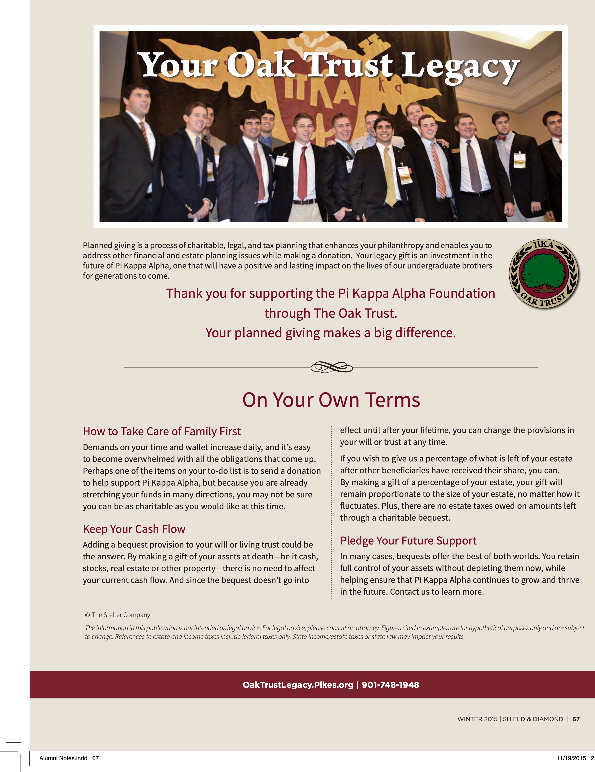 Your Oak Trust Legacy